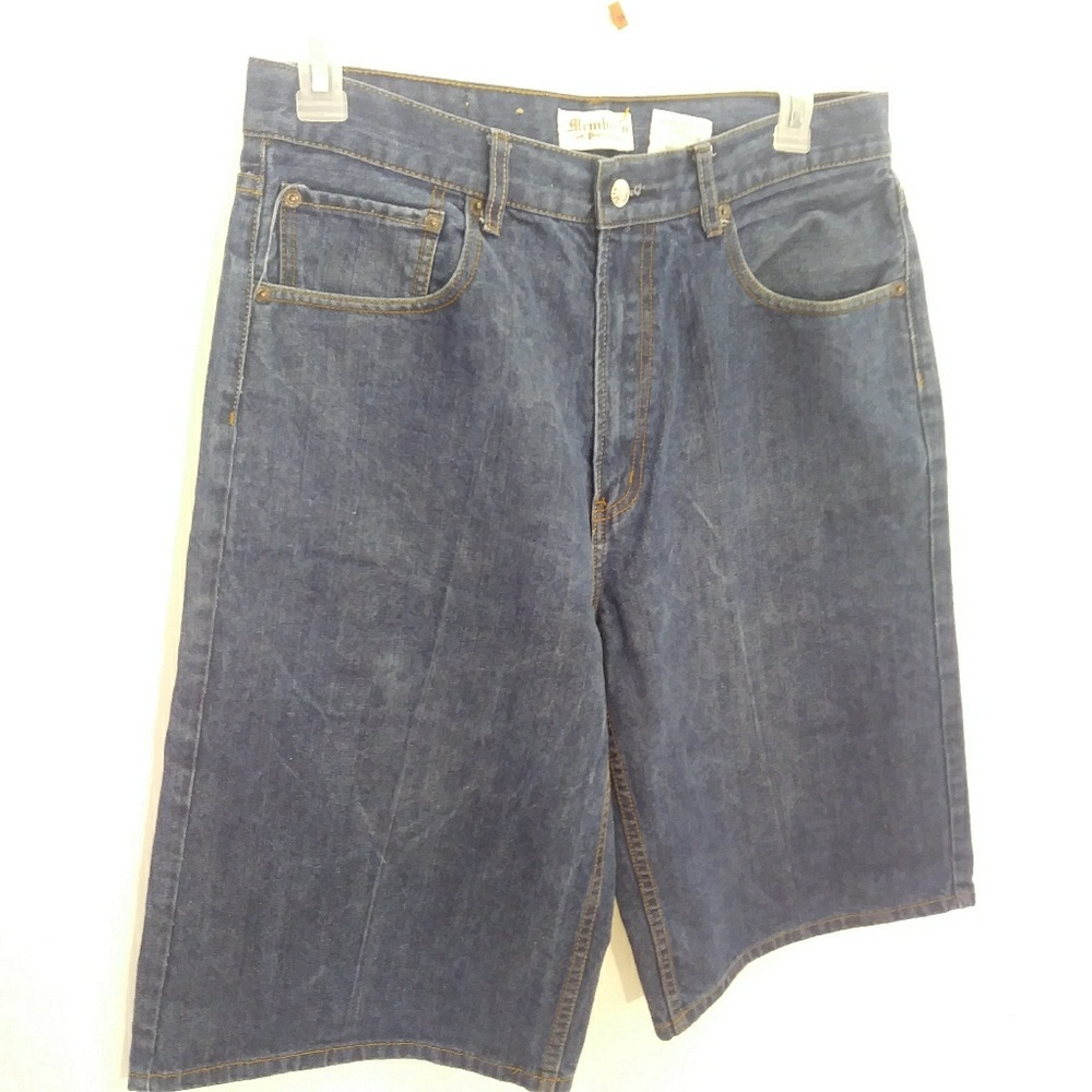 Member's Property Blue Jean Shorts